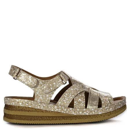 Maciejka Gold Sandals L4490-25/00-1