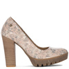 Maciejka Classic Leather Platform Pumps Beige 02629-04-00-1