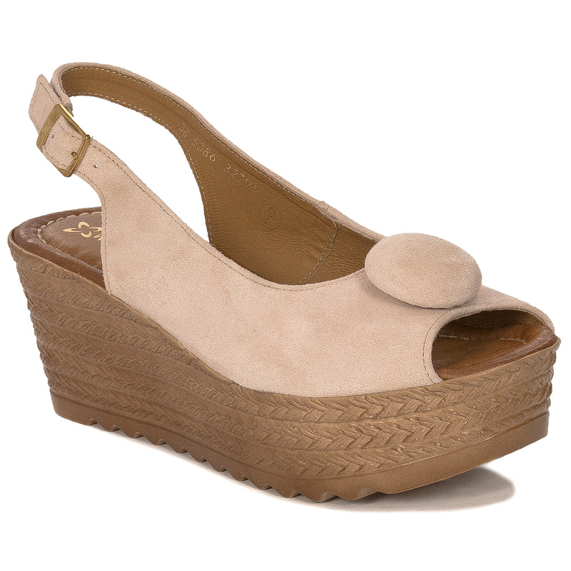 Maciejka Beige Sandals 06086-04-00-1