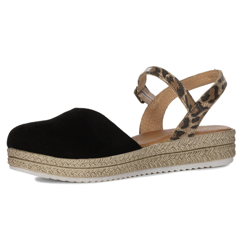 Maciejka Women's Leather Sandals Black