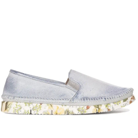 Maciejka Light Blue Low Shoes