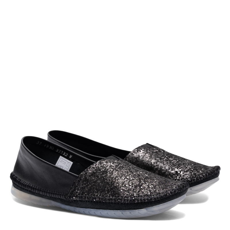 Maciejka Leather Lords Loafers With Mosaic Black 1930W-51/00-0
