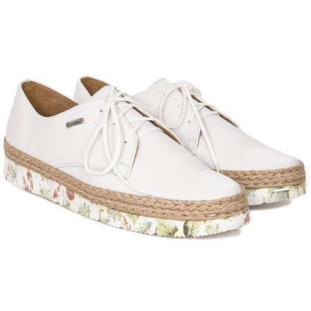 Maciejka White Espadrilles 02936-11/00-5