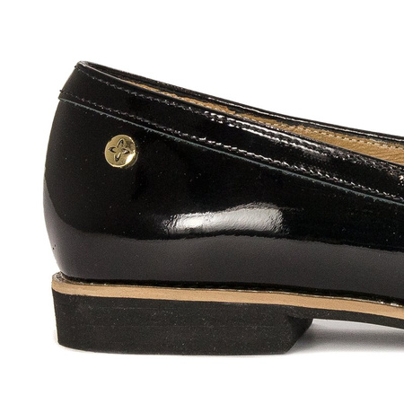 Maciejka Black Flat Shoes 04099-01/00-5