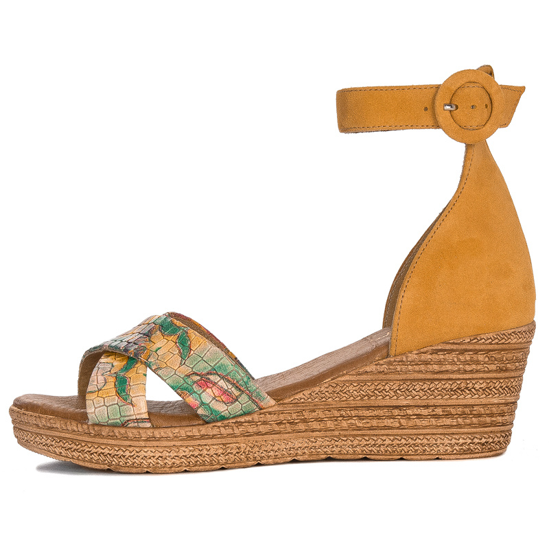 Maciejka Yellow Sandals 04565-43/00-5