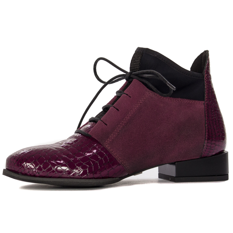 Maciejka Brown Lace-up Boots 04744-48/00-7