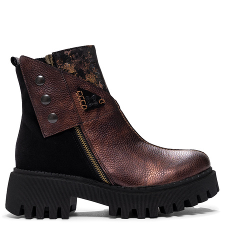 Maciejka Women's Brown Ankle Boots