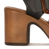 Maciejka Black Women's Leather Sandals