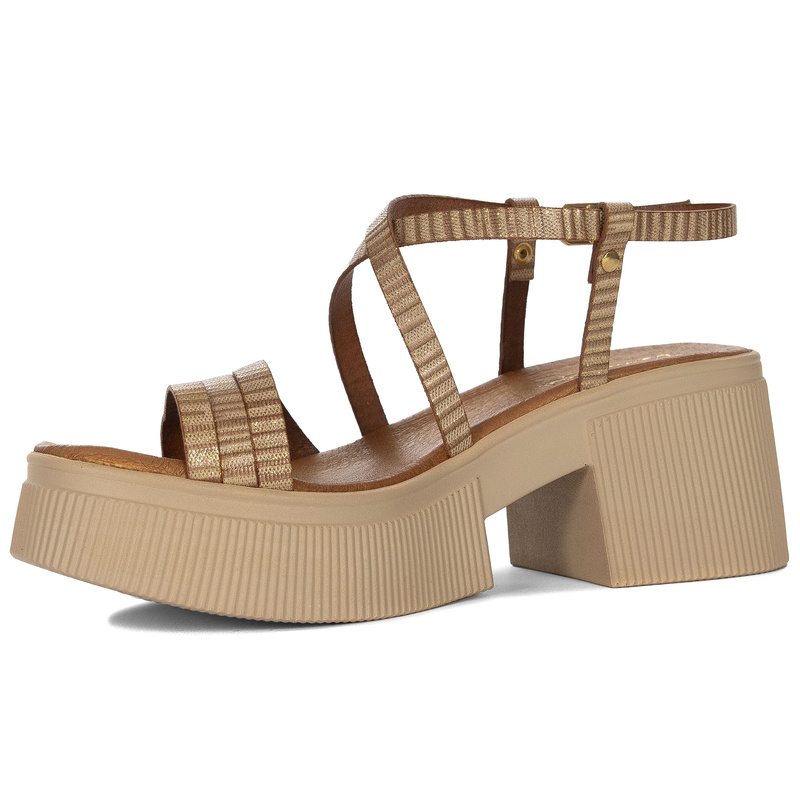 Maciejka Gold Sandals