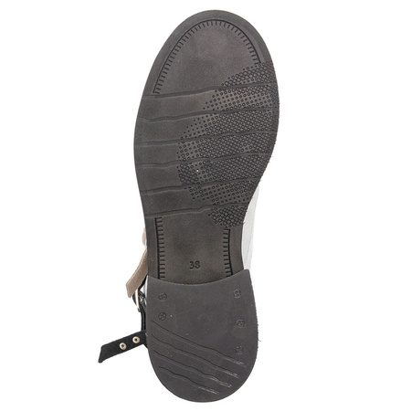 Maciejka women's leather White Boots