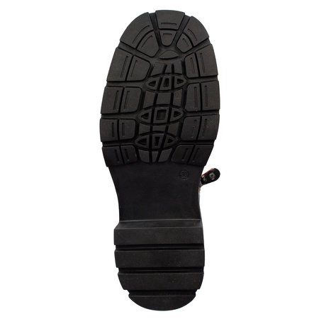 Maciejka Black+Orange Women's Boots