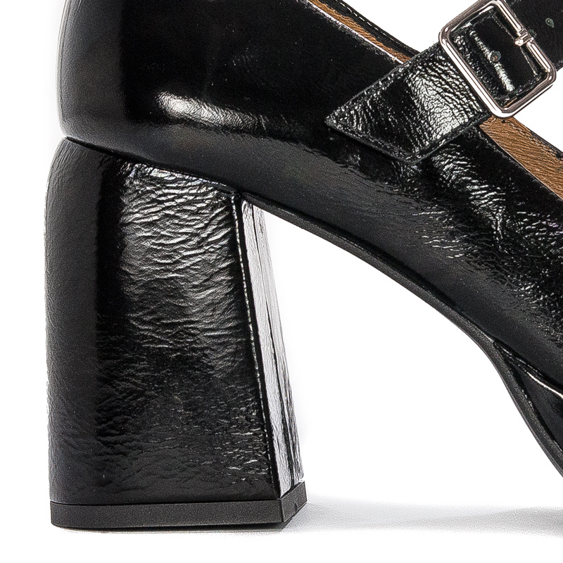 Maciejka Black Leather Pumps 06231-01/00-1