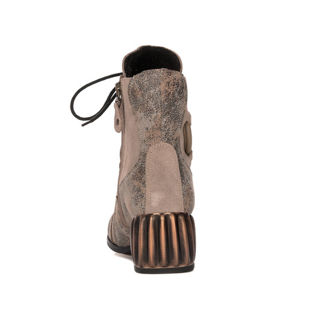 Maciejka Dark Grey Boots 05644-10/00-3