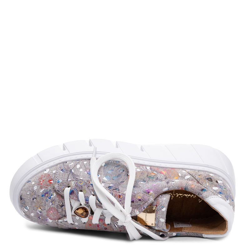 Maciejka Women's Multi-Color Leather Platform Shoes 6891W-04/00-8