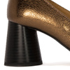 Women's Gold Leather Pumps 06244-02/00-1