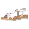 Maciejka Leather White Women's Sandals
