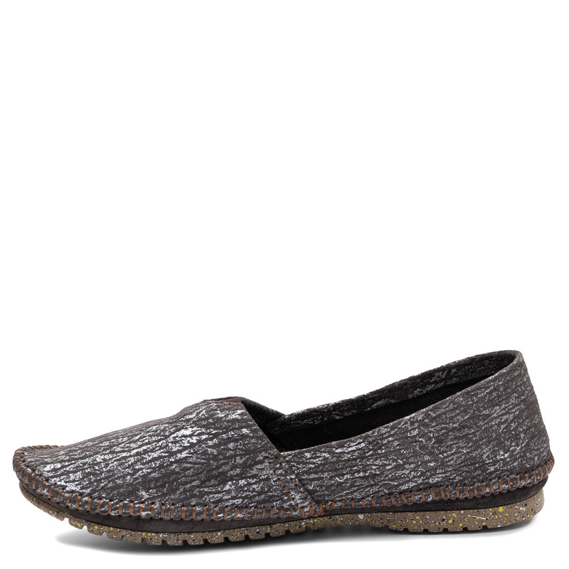 Maciejka Slip-on Leather Shoes With Texture Brown 1930W-35/00-0