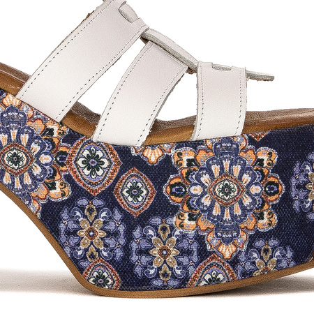 Maciejka Women's Sandals Natural Leather White