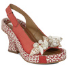  Maciejka Women's High Heel Leather Sandals Red