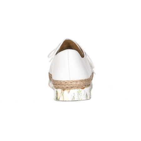 Maciejka White Espadrilles 02936-11/00-5