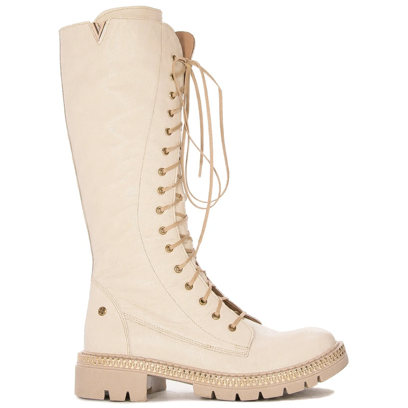 Maciejka Light Beige women's Boots 05745-22/00-6