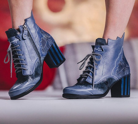 Maciejka Blue Boots 03190-06/00-3