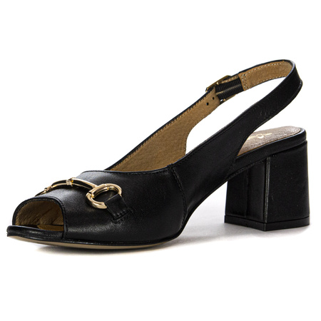 Maciejka Black Sandals 06569-01/00-5