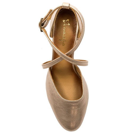 Maciejka Gold Pumps 04070-25/00-1