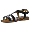Maciejka Leather Black Women's Sandals 06568-01/00-5