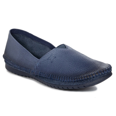 Maciejka Navy Blue Low Shoes 01930-16/00-0
