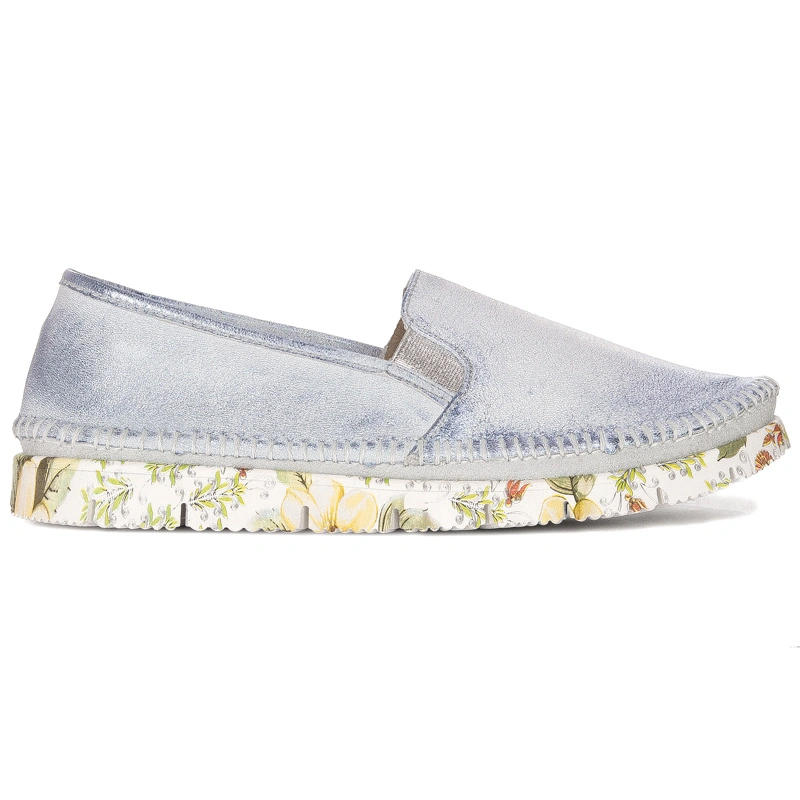 Maciejka Light Blue Low Shoes