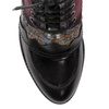 Maciejka burgundy Lace-up Boots