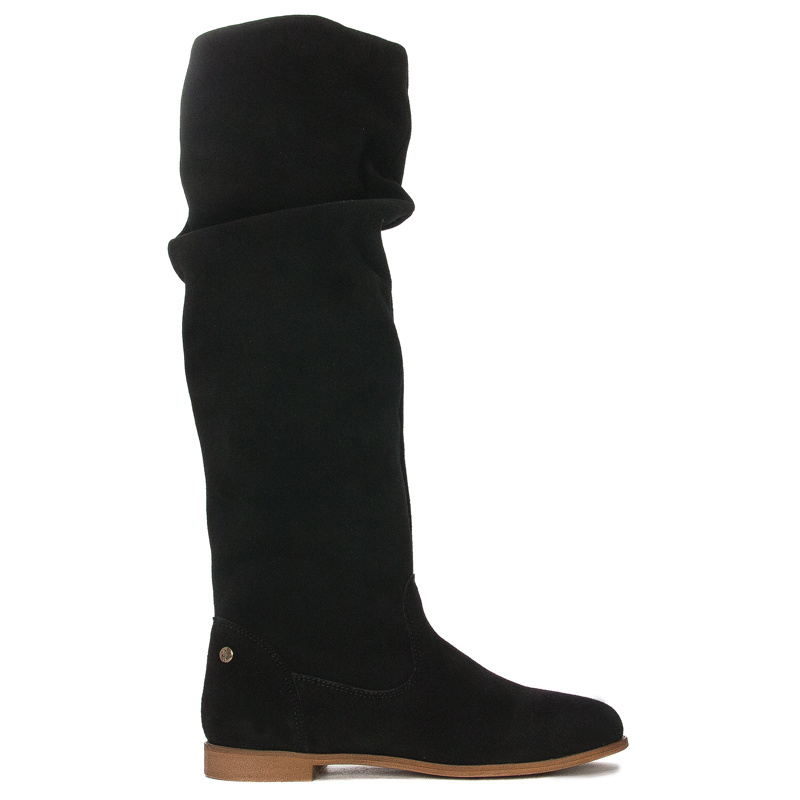Maciejka Black Knee-High Boots 05790-01/00-6