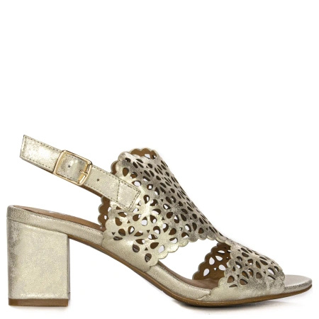 Maciejka Gold Sandals N6518-25/00-1