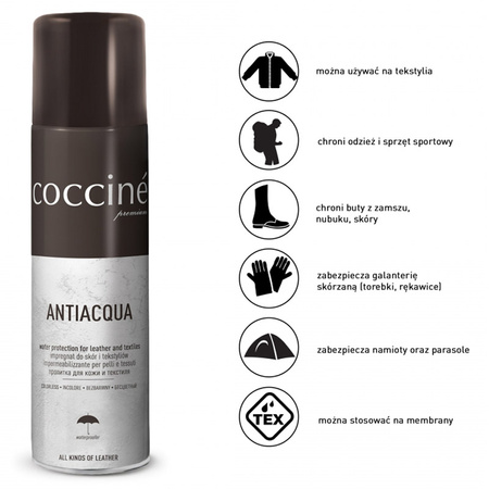 Coccine Professional Waterproofing Product Antiacqua Premium Water & Salt Protection 55-58-250C