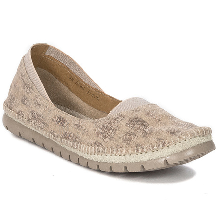 Maciejka Beige Ballerina Shoes 05840-04/00-1