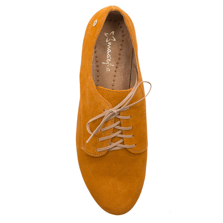 Maciejka Yellow Low Shoes