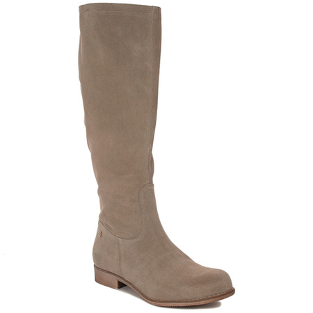 Maciejka Beige Knee-High Boots 3532S-04/00-5