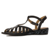 Maciejka Leather Black Women's Sandals