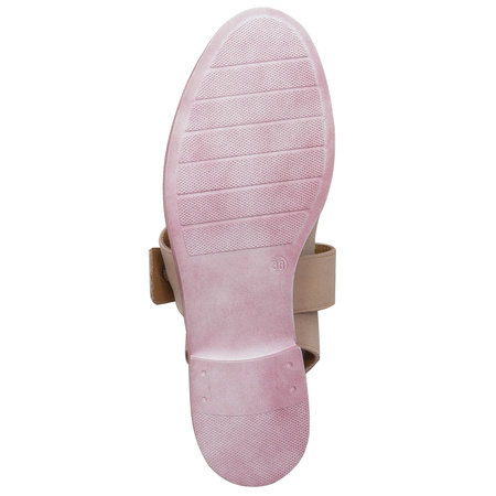 Maciejka Pink Leather Pumps 05924-15/00-1