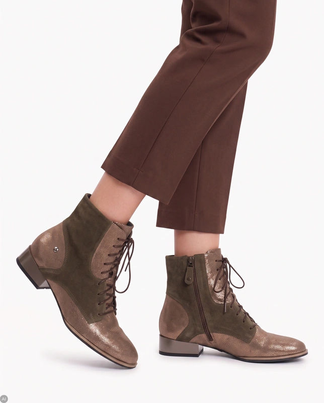 Maciejka Women's Leather Ankle Boots Light Brown 6193A-14/00-8