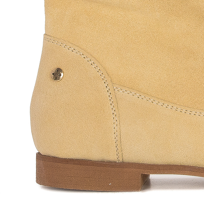 Maciejka Yellow Knee-High Boots