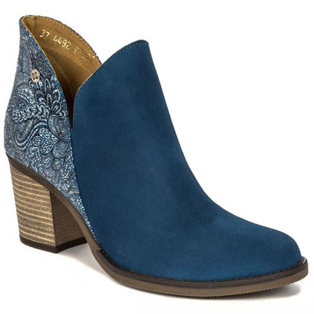 Maciejka Navy Blue Boots 04492-17/00-5