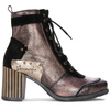 Leather Boots Black & Gold 06127-01/00-7