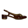 Maciejka Women's Brown Pattent Leather Pumps