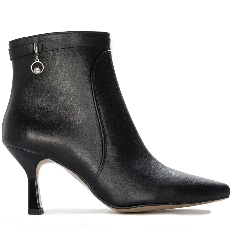 Maciejka Black Women's Boots on the High Heels