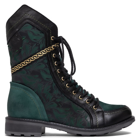 Maciejka Women's Green Leather Shoes