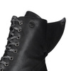Maciejka Leather Platform Boots High Shaft Black 06676-01/00-8