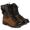 Maciejka Women's Leather Boots Red