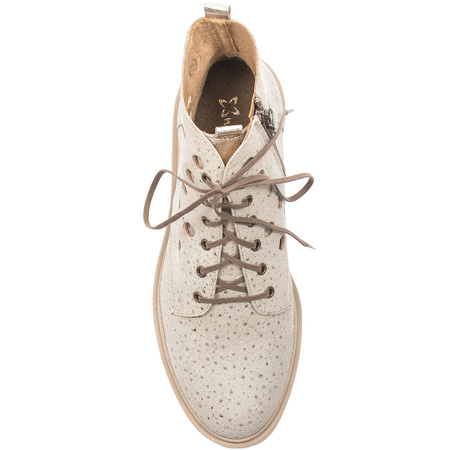 Maciejka Women's ankle boots natural leather beige